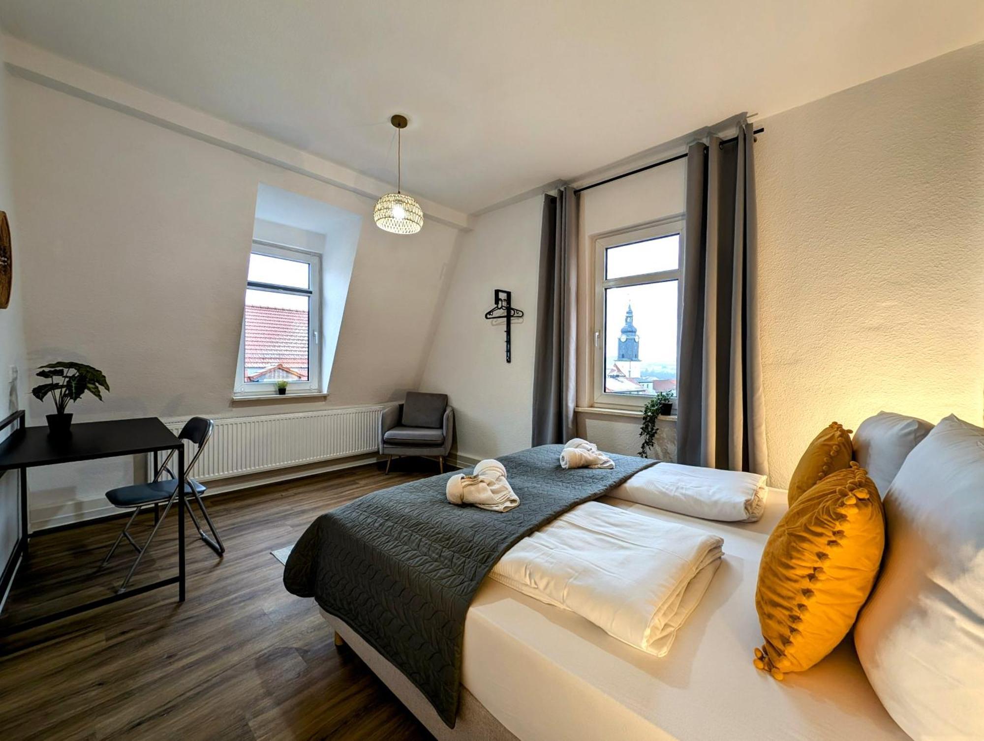 Bohnapartments - Topfmarkt Xxl Suiten - Neu In Top Zentrumslage, Vollausstattung, Wlan, Parkplaetze Ilmenau Bagian luar foto